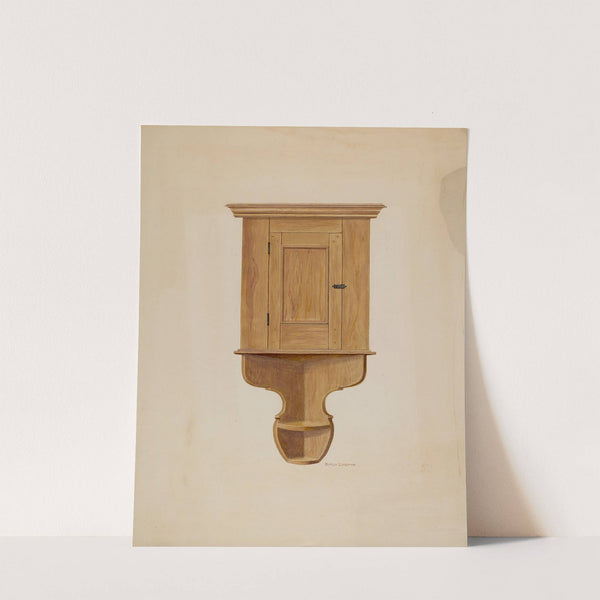 Corner Cupboard by Byron Dingman