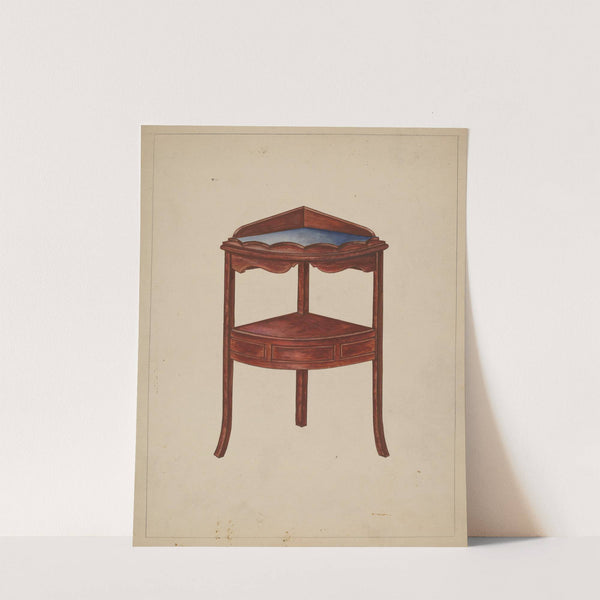 Corner Wash-stand by Charlotte Winter