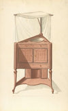 Corner wash stand