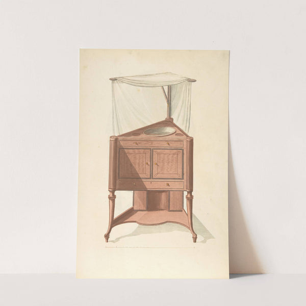 Corner wash stand by Thomas Sheraton