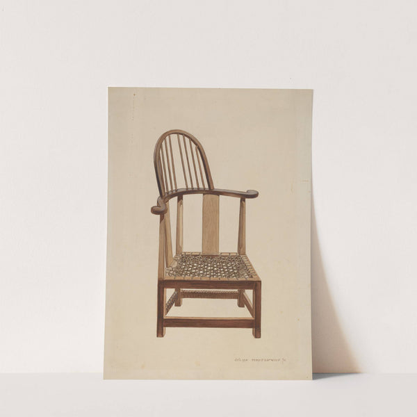 Corner Windsor Chair by Ernest A. Towers, Jr.
