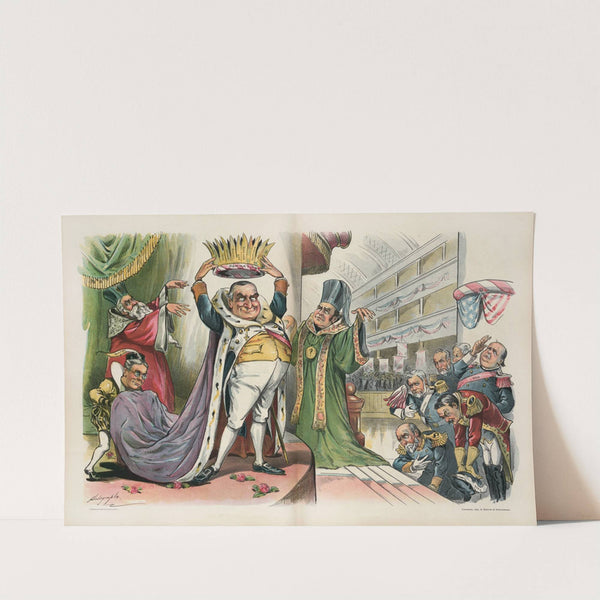 Coronation of the autocrat of protection by Louis Dalrymple