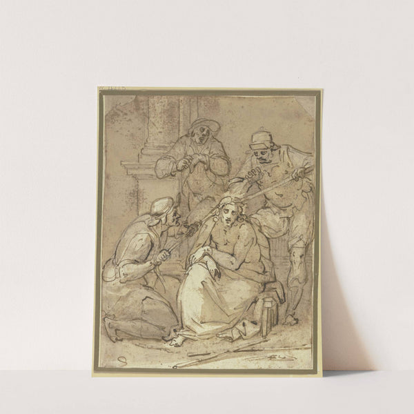 Coronation of thorns by Giovanni Battista Paggi