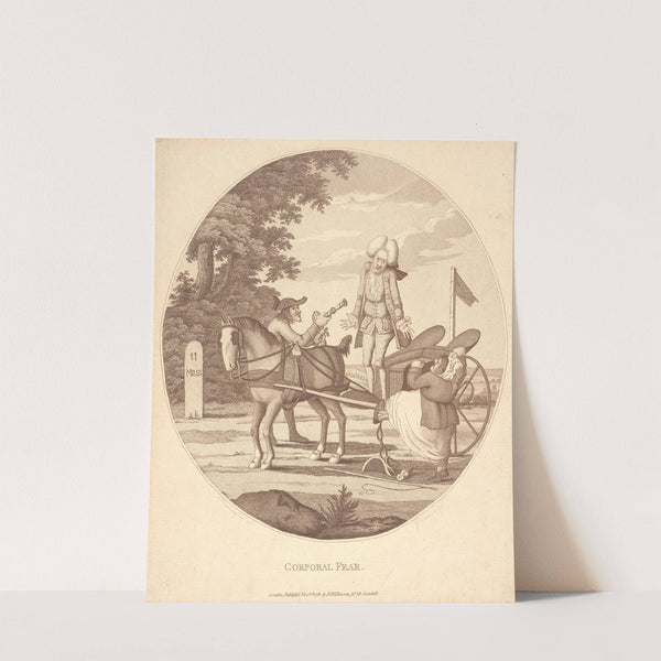 Corporal fear (1781) by John Kirby Baldrey