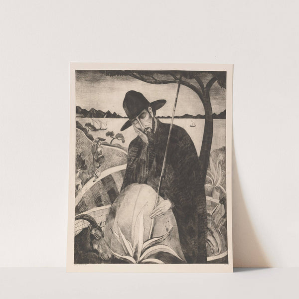 Corsicaanse herder (1924) by Lodewijk Schelfhout