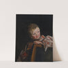 Cory (Cori Looking Over the Back of a Chair) by Robert Henri