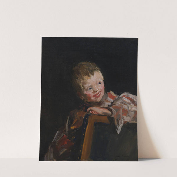 Cory (Cori Looking Over the Back of a Chair) by Robert Henri