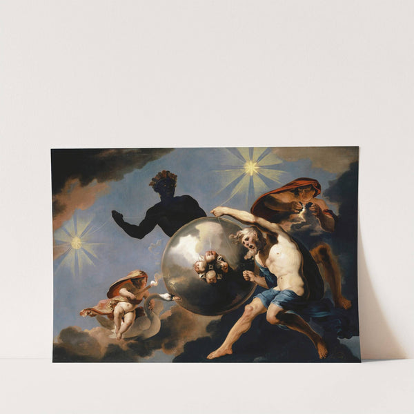 Cosmic Allegory (Around 1660) by Abraham Hondius