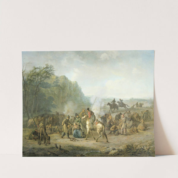 Cossack Bivouac, 1813 by Louis Moritz