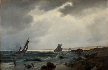 Costal scene north of Aarsdale