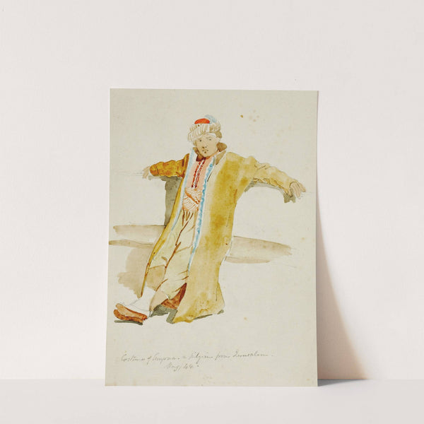 Costume at Smyrna, a Pilgrim from Jerusalem by Miner Kilbourne Kellogg