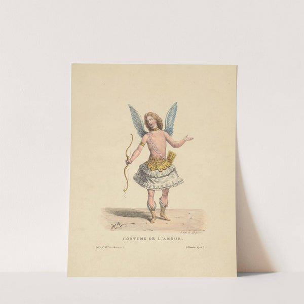 Costume de l’Amour (1821) by Hippolyte Lecomte