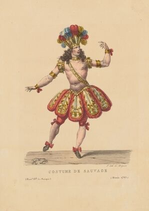 Costume de sauvage (1821)