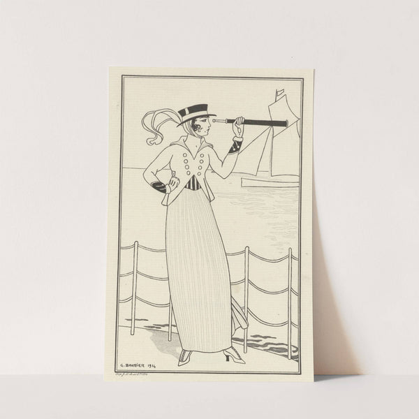 Costume de Yacht (1914) by George Barbier