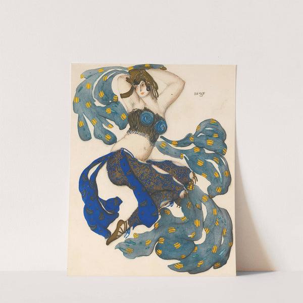Costume Design For An Odalisque In Sheherezade by Léon Bakst