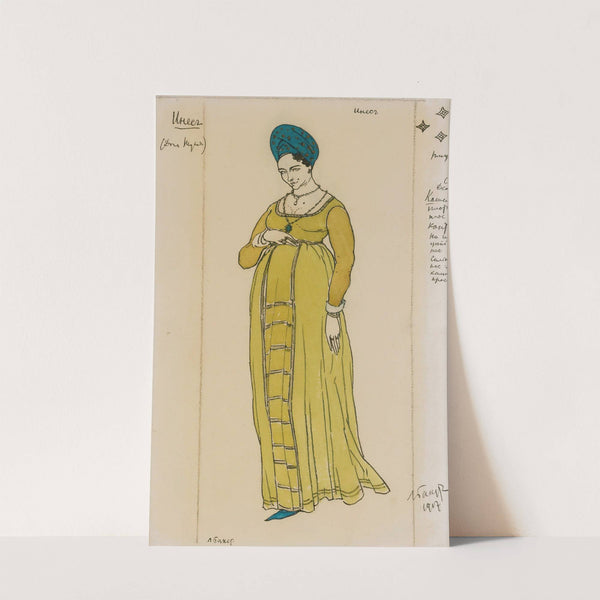 Costume Design For Don Juan I by Léon Bakst