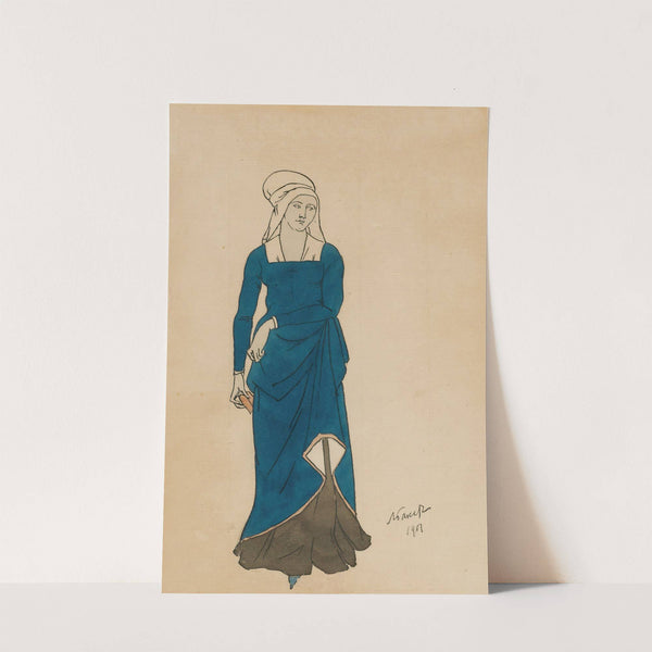 Costume Design For Don Juan (1901) by Léon Bakst