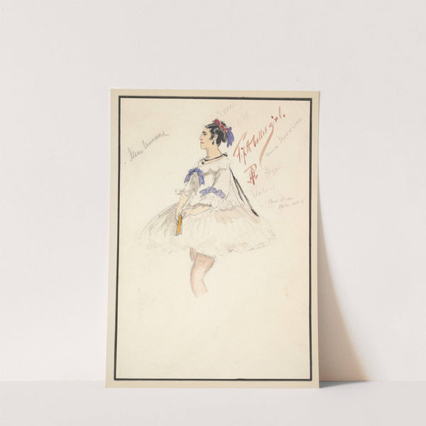 Costume Design for 'Fifth Ballet Girl' (Short White Dress) by Percy Anderson