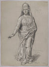 Costume Design for Frigg (1895)