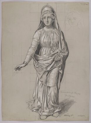 Costume Design for Frigg (1895)