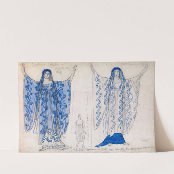 Costume Design for 'Phaedra' by Léon Bakst