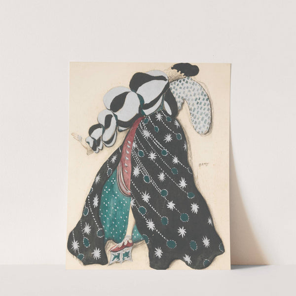 Costume Design For Potiphar's Wife In The Legend Of Joseph by Léon Bakst