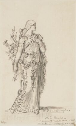 Costume design for Sapho