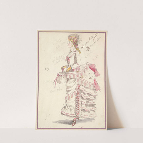 Costume Design for ‘Second Ballet Girl’ (1901) by Percy Anderson
