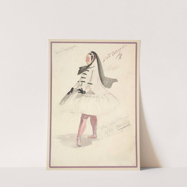 Costume Design for 'Sixth Ballet Girl' by Percy Anderson