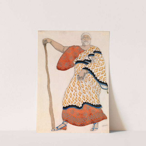 Costume Design for Theseus in 'Oedipus at Colonus' by Léon Bakst