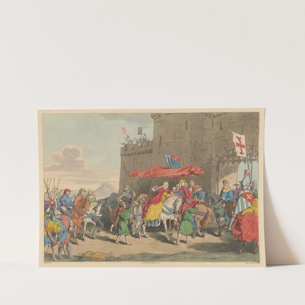 Costume of the Reign of King Henry III, 1250 (1814) by Charles Hamilton Smith