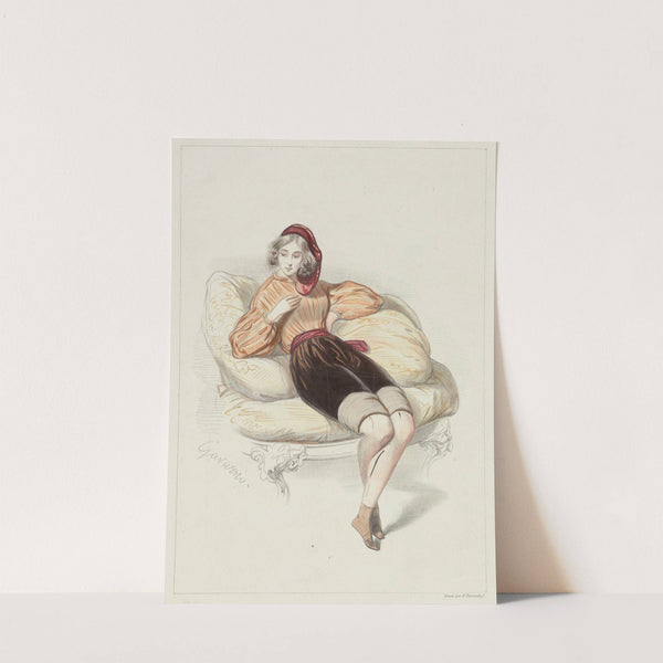 Costume prints by Paul Gavarni