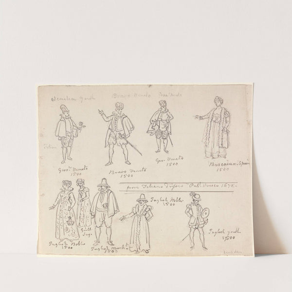 Costume Study by David Allan