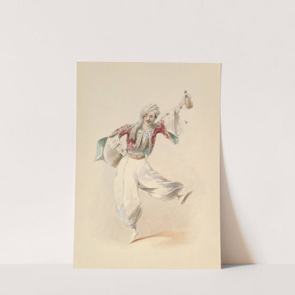 Costume Study for Pedrillo in the 'Abduction from the Seraglio' by W.A. Mozart by Johann Georg Christoph Fries