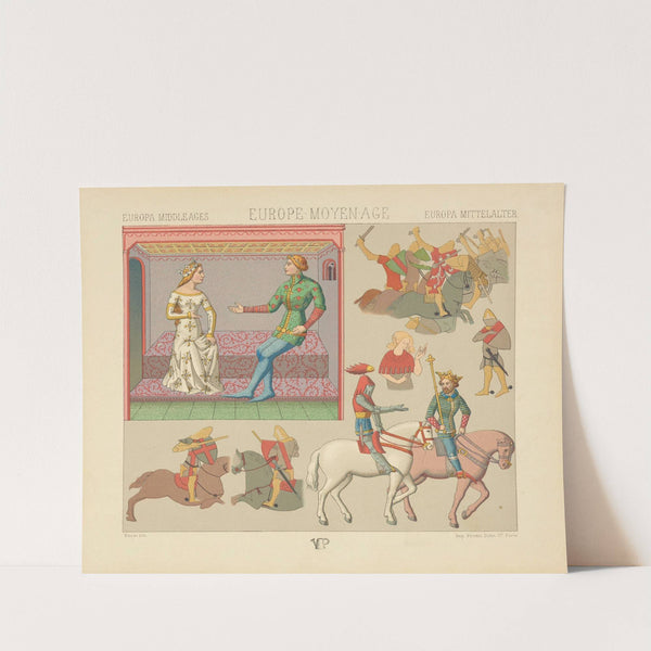 Costumes civils et militaires (1876-1888) by Auguste Racinet