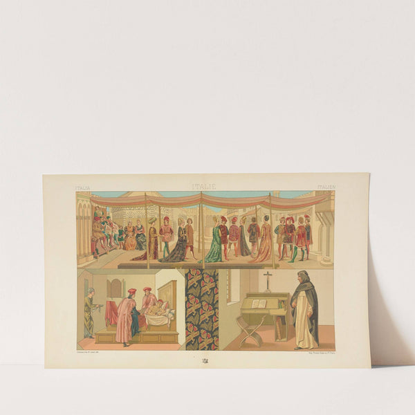 Costumes civils et religieux, objets mobiliers (1876-1888) by Auguste Racinet