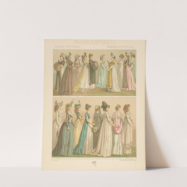 Costumes de femmes – 1794-1800 (1876-1888) by Auguste Racinet