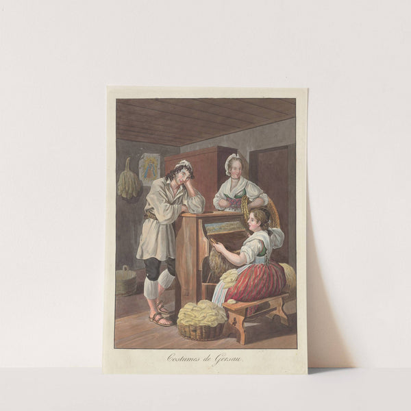 Costumes de Gersau (1808) by Joseph Reinhart