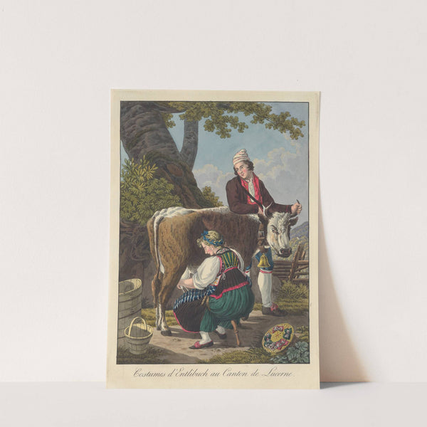 Costumes d’Entlibuch au Canton de Lucerne (1808) by Joseph Reinhart