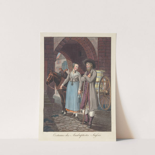 Costumes des Anabaptistes Suisses (1808) by Joseph Reinhart
