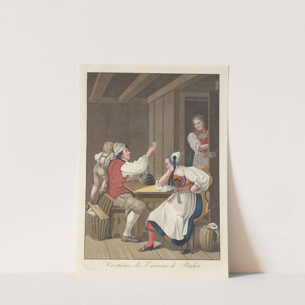 Costumes des Environs de Baden (1808) by Joseph Reinhart