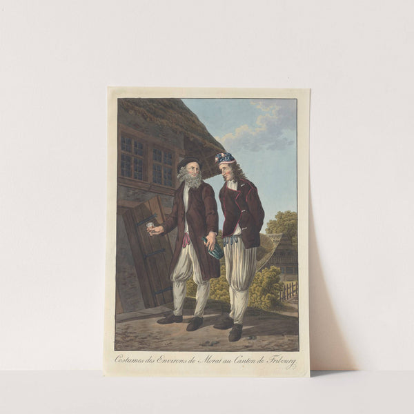 Costumes des Environs de Morat au Canton de Fribourg (1808) by Joseph Reinhart