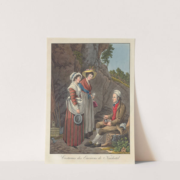 Costumes des Environs de Neuchatel (1808) by Joseph Reinhart