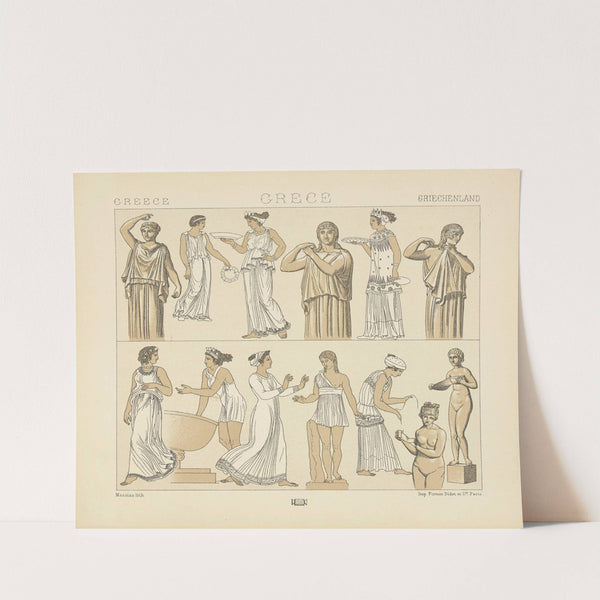 Costumes des femmes (1876-1888) by Auguste Racinet