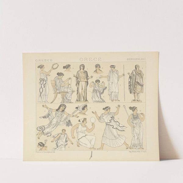 Costumes des femmes. (1876-1888) by Auguste Racinet