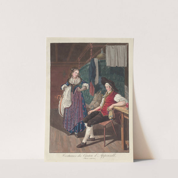 Costumes du Canton d’Appenzell Rhode extérieur (1808) by Joseph Reinhart