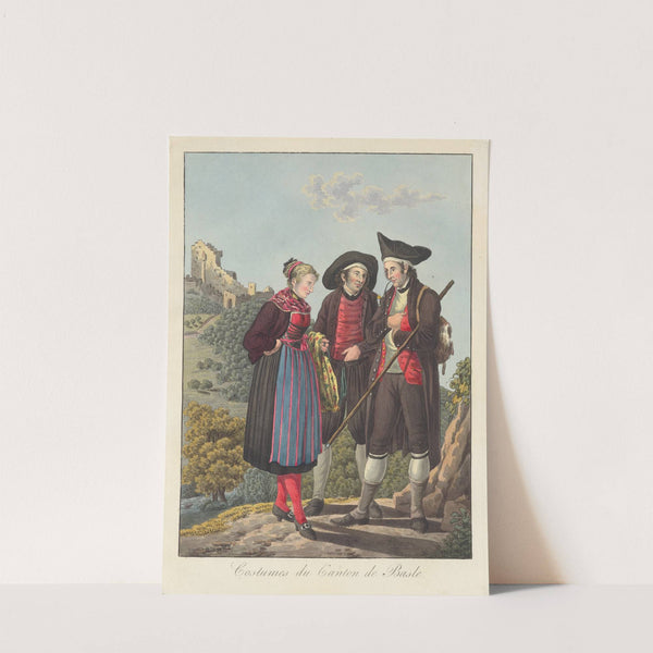Costumes du Canton de Basle (1808) by Joseph Reinhart