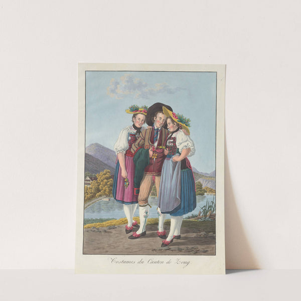 Costumes du Canton de Zoug (1808) by Joseph Reinhart