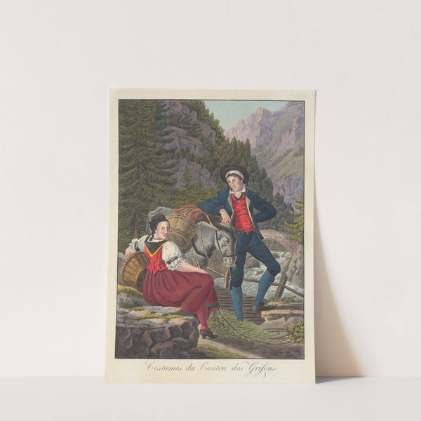 Costumes du Canton des Grisons (1808) by Joseph Reinhart
