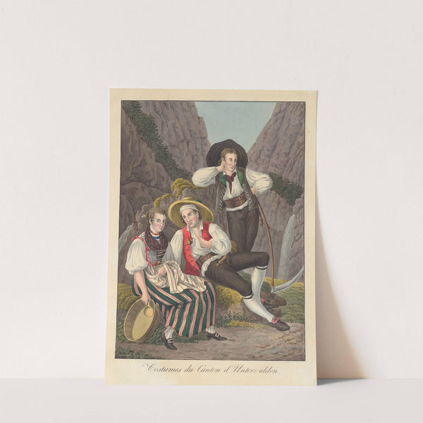 Costumes du Canton d’Unterwalden (1808) by Joseph Reinhart